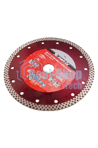 Диск алмазный отрезной Matrix сплошной, 180 х 22,2 мм, сухое/мокрое резание