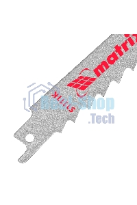 Полотна Matrix по дереву для сабельной пилы 200 x 8,5 мм