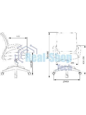 Кресло детское Бюрократ BuroKIDS 1 W мультиколор луна розовая крестов. пластик пластик белый