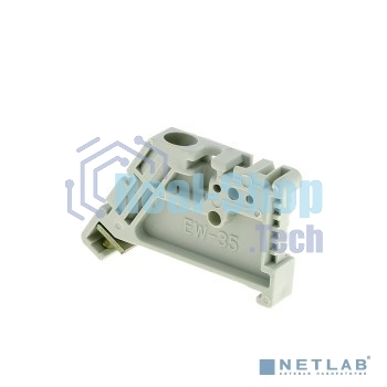 Зажим на DIN-рейку пласт. EW EKF ahdw-ew