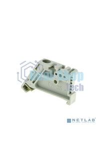 Зажим на DIN-рейку пласт. EW EKF ahdw-ew