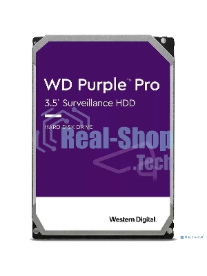 Жесткий диск WD Original SATA-III 10Tb WD101PURP Video Purple Pro (7200rpm) 256Mb 3.5