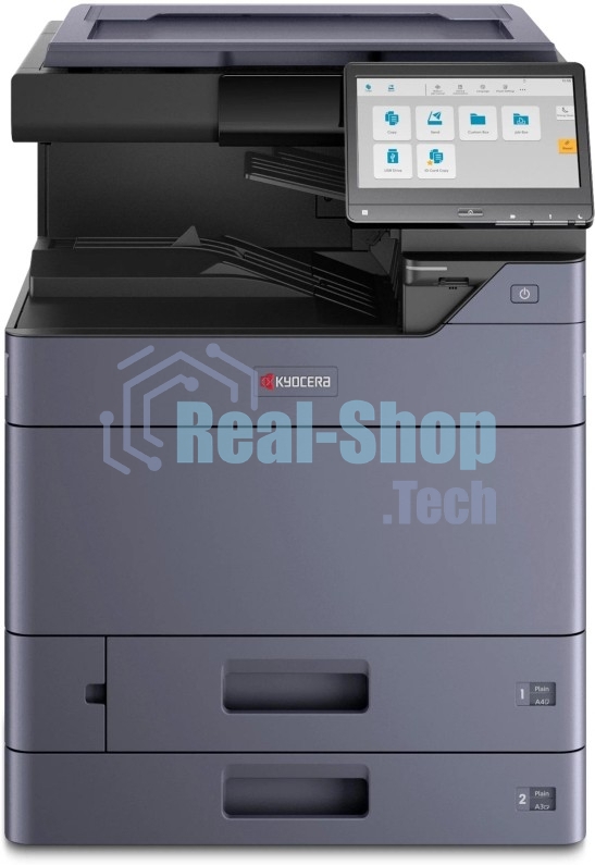 МФУ лазерное Kyocera TASKalfa 2554ci (1102YP3NL0/1102YP3NLV), A3, цветной, печ. до 25 стр/мин. (А4 ч/б) до 12 стр/мин. (А4 цвет), скан. до 200 стр/мин (двустороннее), 1200 x 4800 dpi (печать) 600x600dpi (скан.), USB, Ethernet, без крышки/тонера