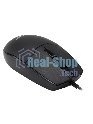 Мышь проводная Acer OMW126 черный, 1200 dpi, USB, кнопки - 3