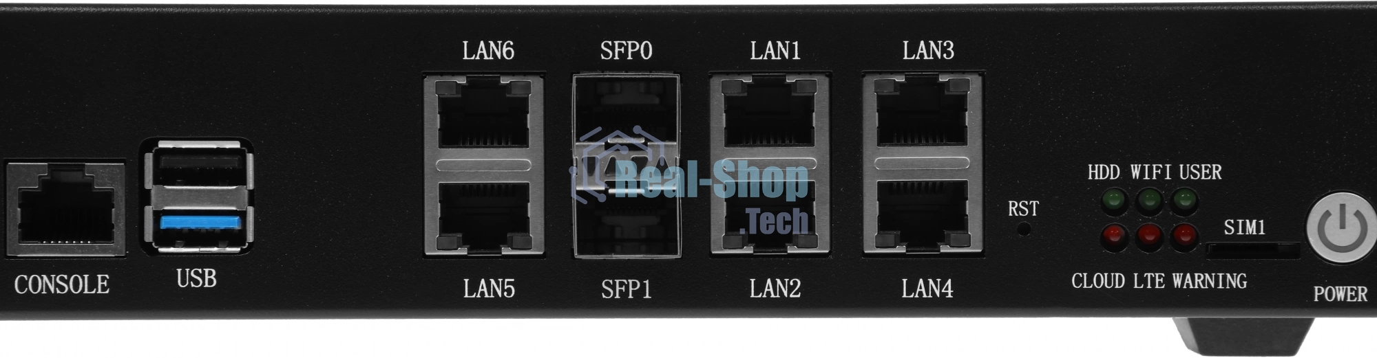 Маршрутизатор D-Link Service Router, 6x1000Base-T, 2x10GBase-X SFP+, 2xUSB ports, RJ45 Console