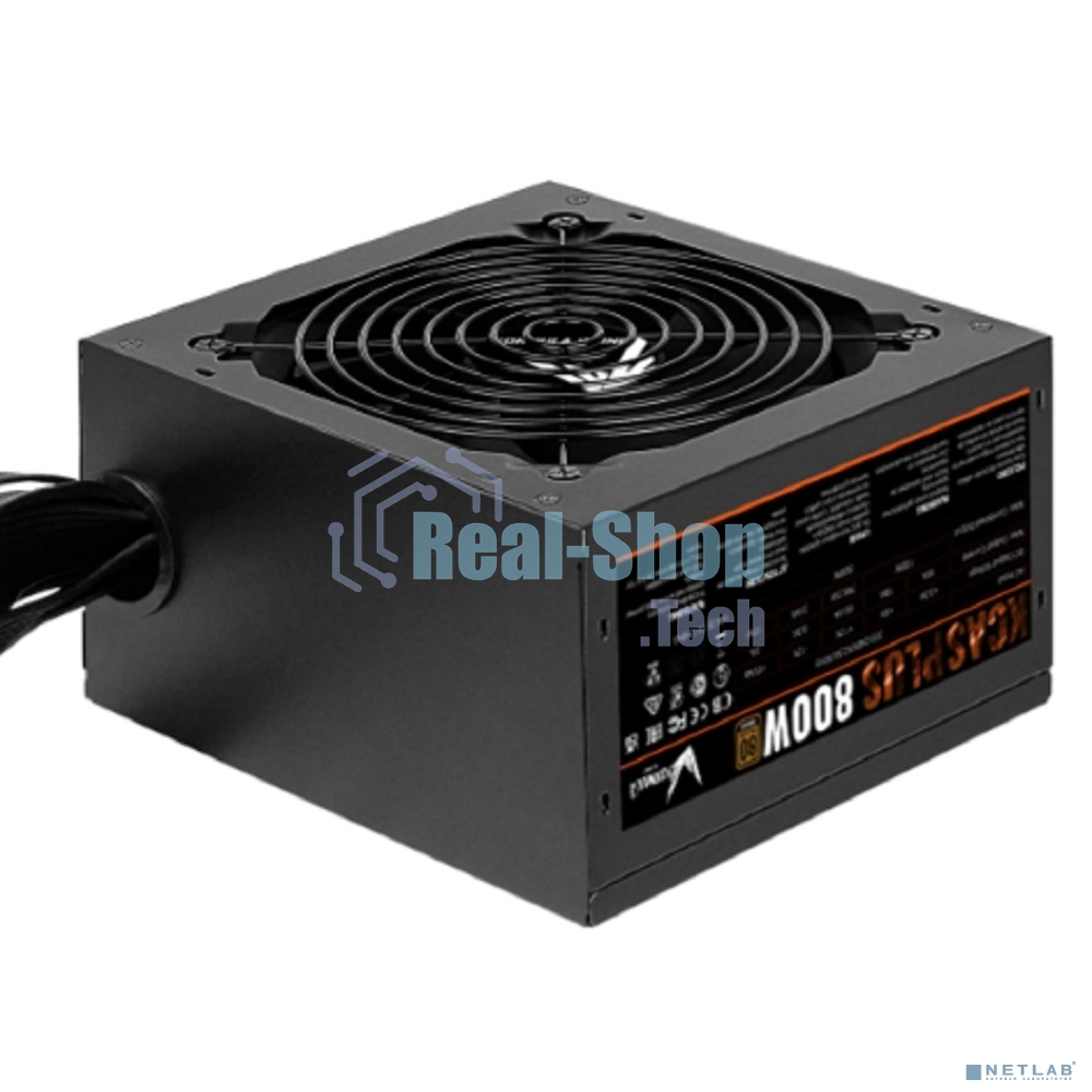 Блок питания Aerocool/Formula KCAS-800W, 800Вт, PLUS 80 PLUS Bronze, 120мм, черный