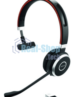 Гарнитура Jabra Evolve 65 TE чёрный, беспроводная, Bluetooth, до 16 ч
