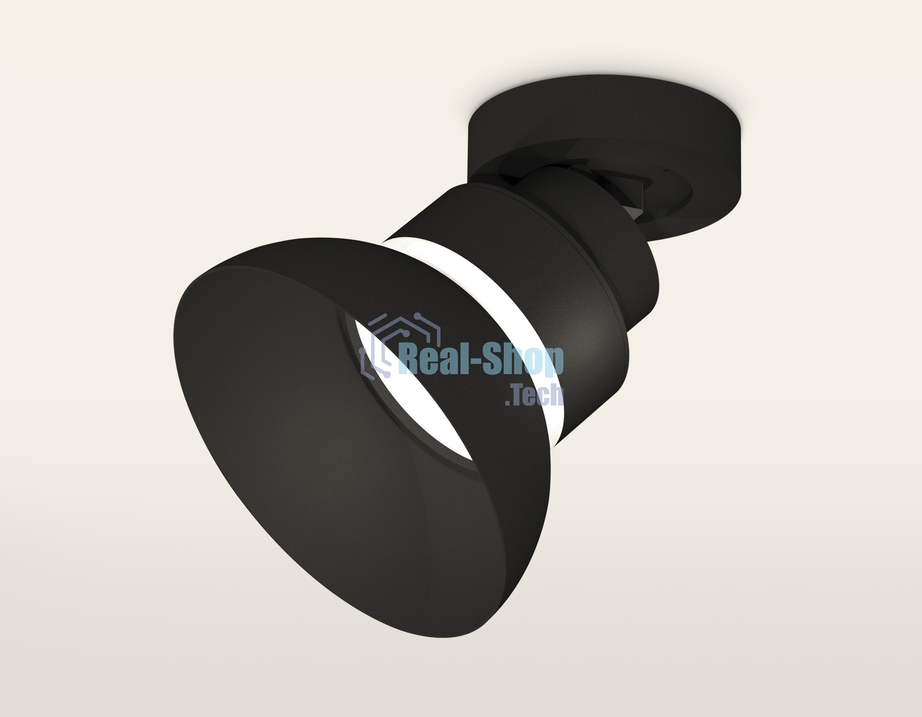 Светильник Ambrella Light XM8102100 SBK/FR черный песок/белый матовый GX53 (A2229, A2106, C8102, N8141)
