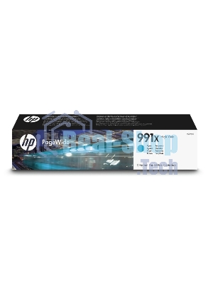 Картридж струйный HP 991X голубой PageWide Cartridge