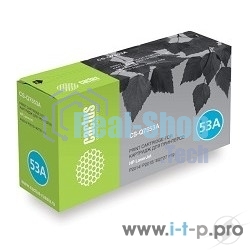 Картридж лазерный Cactus CS-Q7553AS черный (3000 стр.) для HP P2014/P2015/M2727