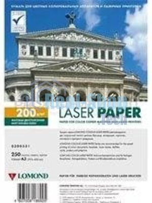Фотобумага Lomond двусторонняя матовая, для лазерной печати, 200 г/м2, A3/250л.