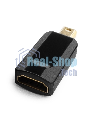 Переходник miniDisplayPort - HDMI, Cablexpert A-mDPM-HDMIF-01, 20M/19F, черный, пакет