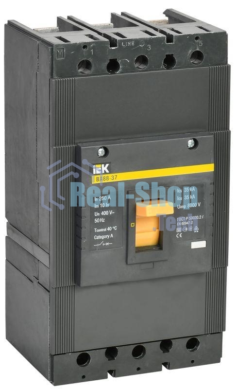 Выключатель автоматический ВА88-37 3Р 250А 35кА SVA40-3-0250 IEK