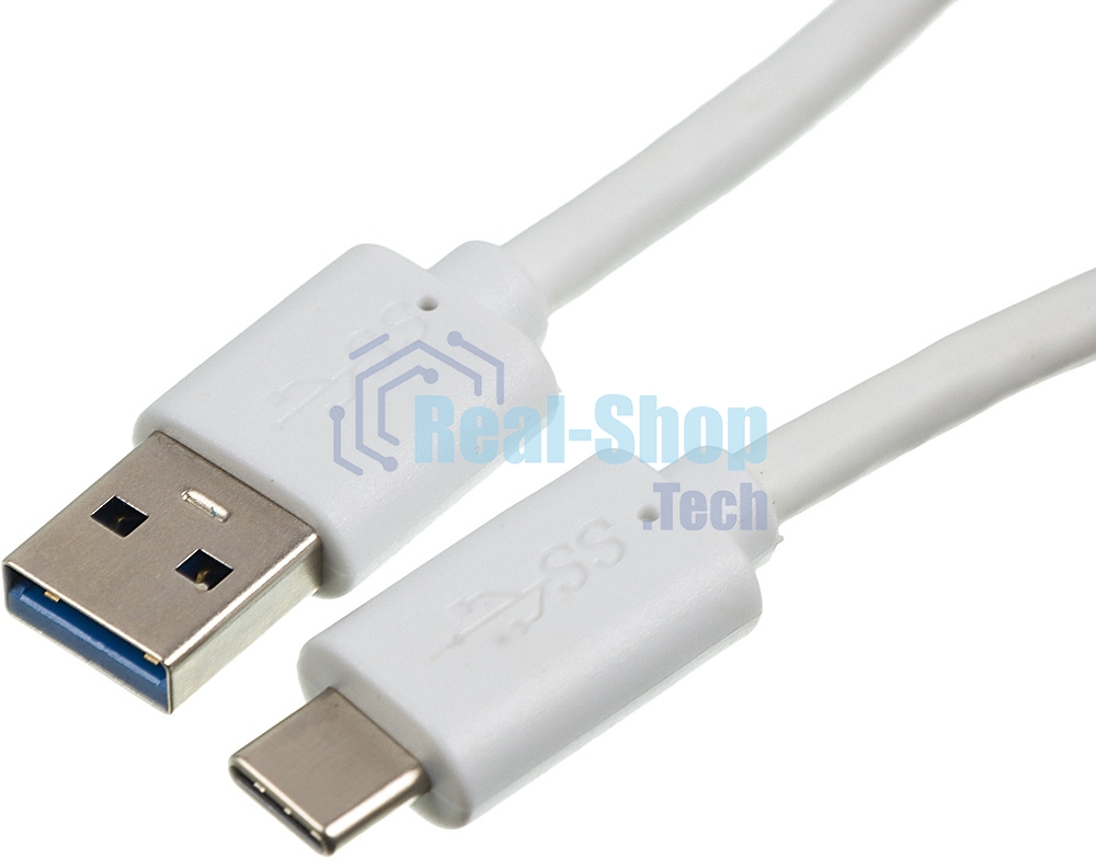 Кабель Buro BHP USB-TPC-3W USB 3.0 A(m) USB Type-C (m) 3м белый