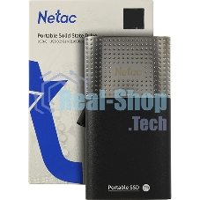 Внешний SSD Netac Z9, 2TB, USB 3.2 Gen 2 Type-C, R/W 550/480, черный