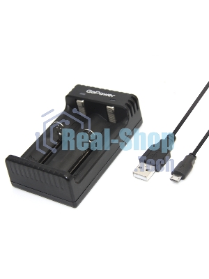З/У для аккумуляторов GoPower LiCharger 4 Ni-MH/Ni-Cd/Li-ion/IMR 2 слота (1/100)