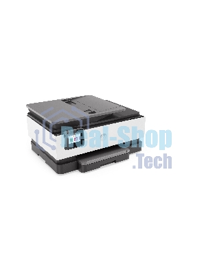 МФУ струйное HP OfficeJet 8023 (1KR64B), A4, цвтной, печ. до 20 стр/мин. (ч/б), до 10 стр/мин. (цвет), скан. до 8 стр/мин. (ч/б) 3.5 стр/мин. (цвет), 1200 x 1200 dpi, USB, RJ-45, Wi-Fi, Air Print