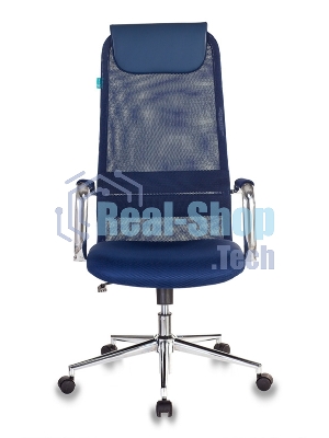 Кресло Бюрократ KB-9N/DB/TW-10N TW-01 TW-11 синий, сетка