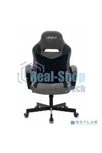 Кресло игровое Бюрократ VIKING 6 KNIGHT B FABRIC черный крестовина металл/пластик