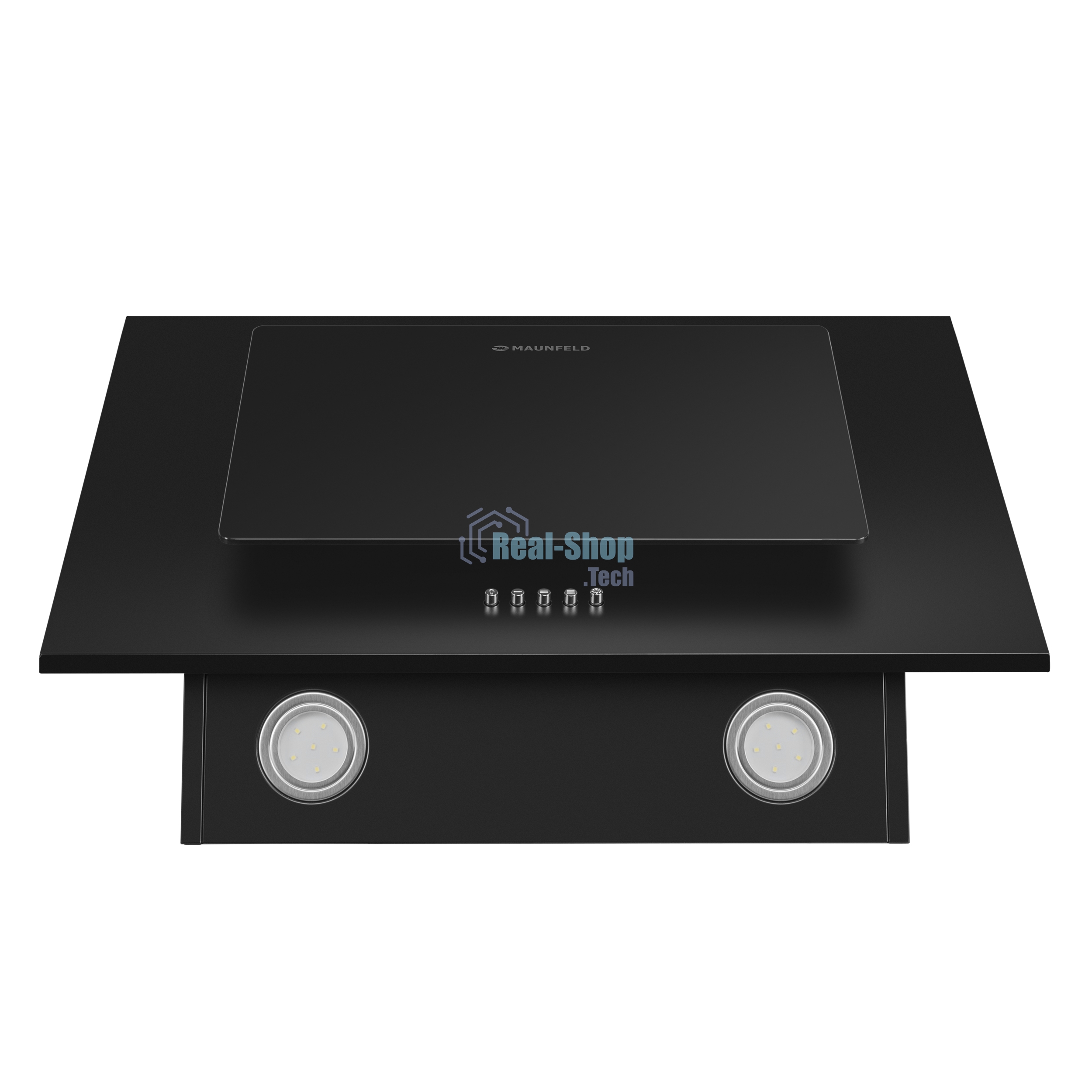 Вытяжка наклонная Maunfeld Tower 60 черный, 60 см, 700 куб. м/ч, 66 дБ