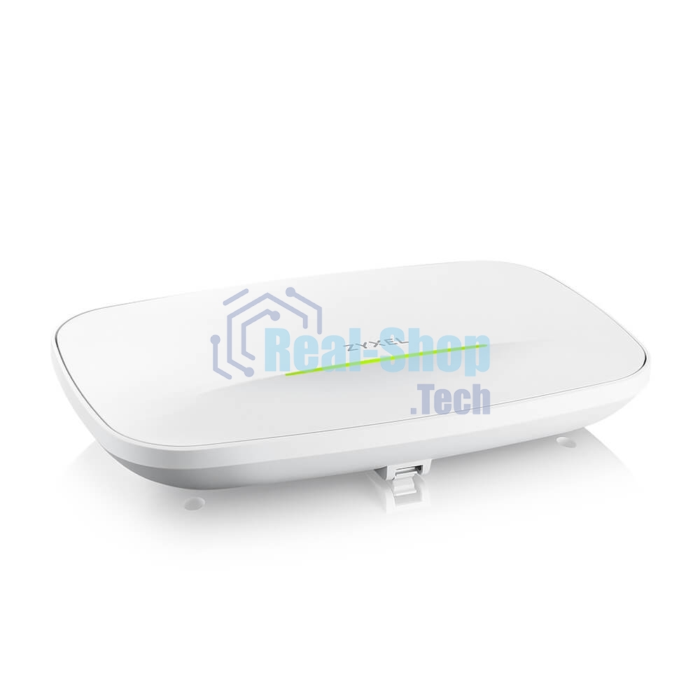 Точка доступа Zyxel NebulaFlex NWA130BE, WiFi 7, 802.11a/b/g/n/ac/ax/be (2,4 и 5 ГГц), MU-MIMO, антенны 2x2, до 688+4320 Мбит/с, 2xLAN 2.5GE, PoE