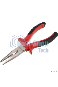 Тонкогубцы Rexant 160 мм никелированные, двухкомпонентные рукоятки