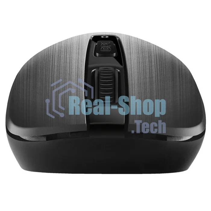 Мышь беспроводная SVEN RX-380W серый металлик, 1600 dpi, радиоканал, USB, кнопки - 4