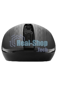 Мышь беспроводная SVEN RX-380W серый металлик, 1600 dpi, радиоканал, USB, кнопки - 4