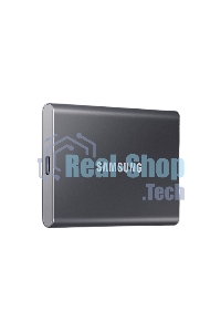 Внешний SSD Samsung T7, 2TB, USB 3.2 Gen 2 Type-C, R/W 1050/1000, титан