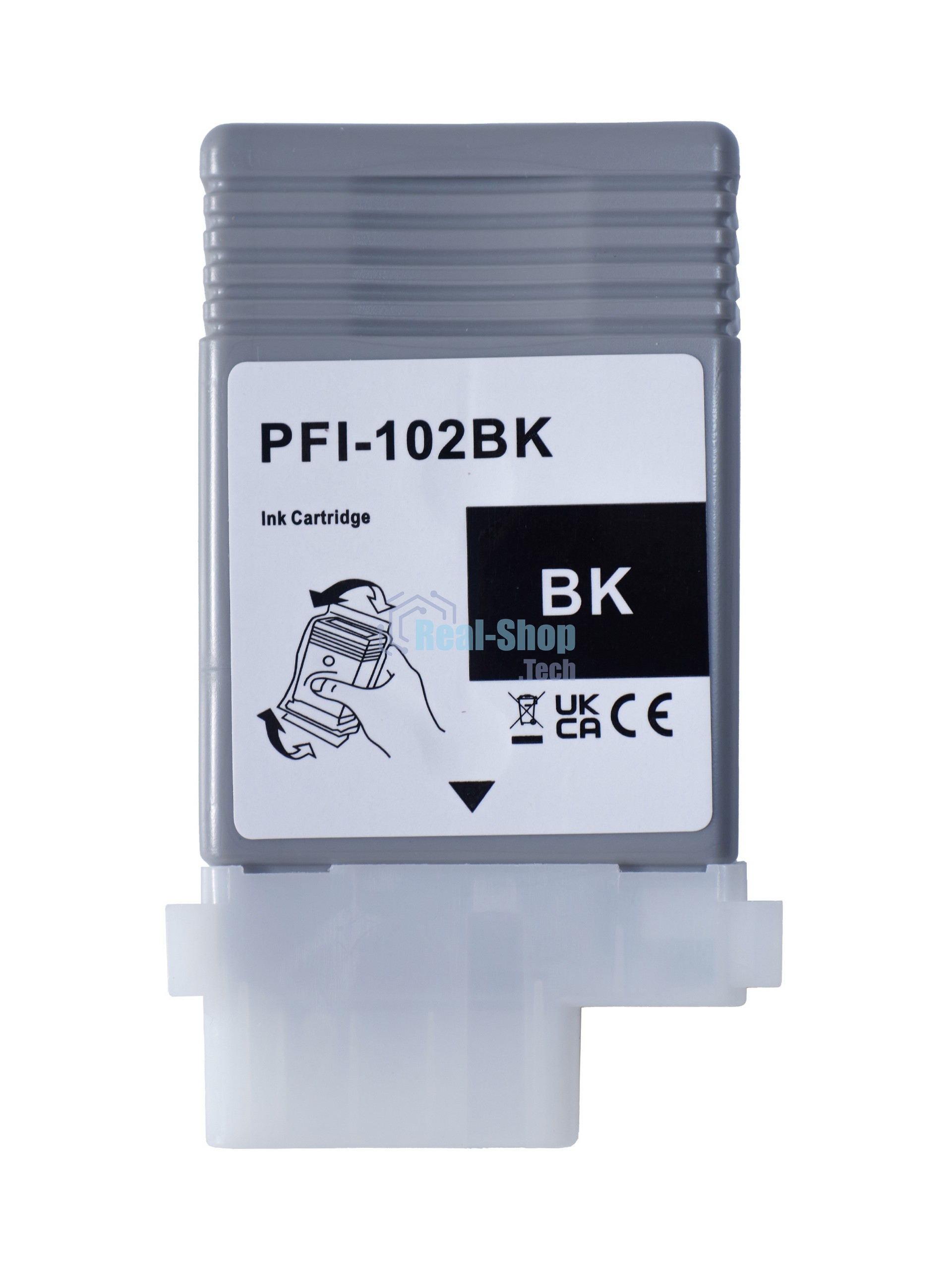 Картридж струйный Sakura 0895B001 (PFI-102BK) для Canon, черный, 130 мл.