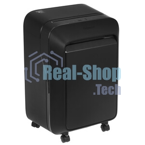 Шредер Fellowes PowerShred LX210 черный (секр.P-4) перекрестный 16лист. 23лтр. скрепки скобы пл.карты