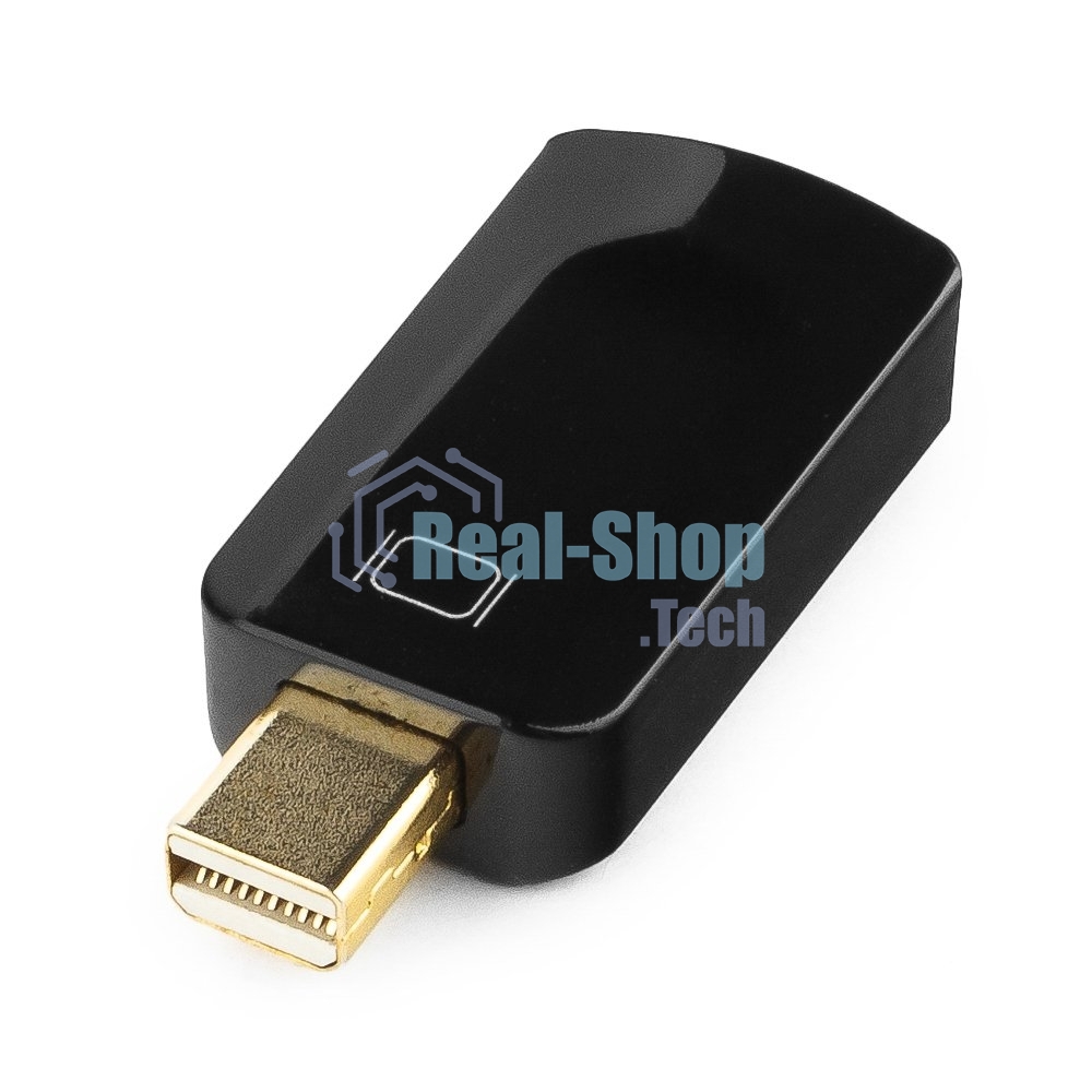 Переходник miniDisplayPort - HDMI, Cablexpert A-mDPM-HDMIF-01, 20M/19F, черный, пакет