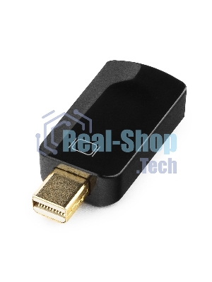Переходник miniDisplayPort - HDMI, Cablexpert A-mDPM-HDMIF-01, 20M/19F, черный, пакет