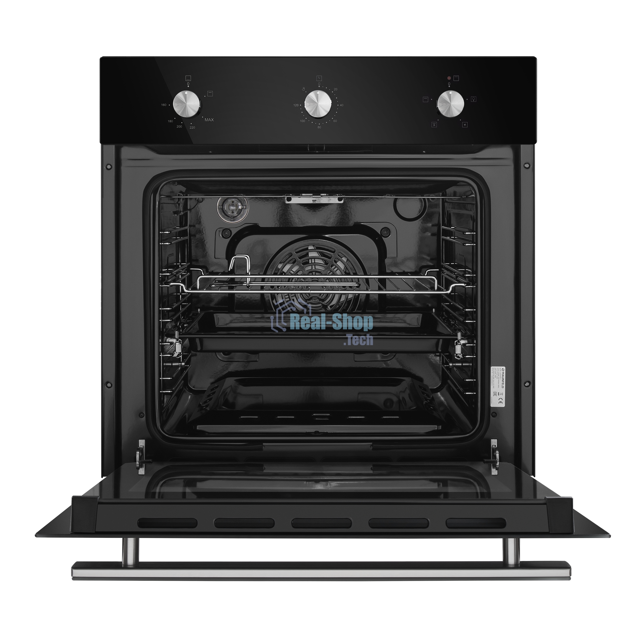 Шкаф духовой газовый Maunfeld EOGC604B, встраиваемый