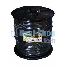 Кабель КВК-П-2 +2x0,75 мм² (Cu/CCA) (96) черный (бухта 200 м) PROconnect