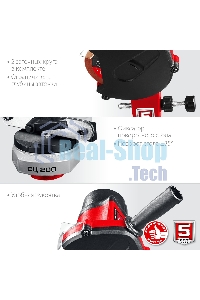 Станок заточной ЗУБР СЦ-200 для пильных цепей, d104 мм, 90 Вт