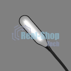 Светильник настольный Click 4Вт, LED, 4000К, диммируемый 3 ступени, заряжаемый, на прищепке, черный Rexant