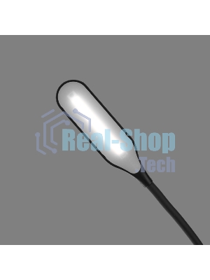Светильник настольный Click 4Вт, LED, 4000К, диммируемый 3 ступени, заряжаемый, на прищепке, черный Rexant