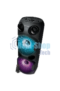 Колонка АС Sven PS-750, черный (80 Вт, TWS, Bluetooth, FM, USB, microSD, LED-дисплей, 2х4400мА*ч)