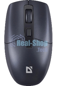 Мышь беспроводная Defender Modern MB-985 черный, 1600 dpi, радиоканал, USB, кнопки - 4