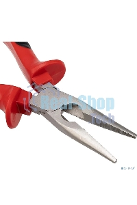 Тонкогубцы Rexant 160 мм никелированные, двухкомпонентные рукоятки