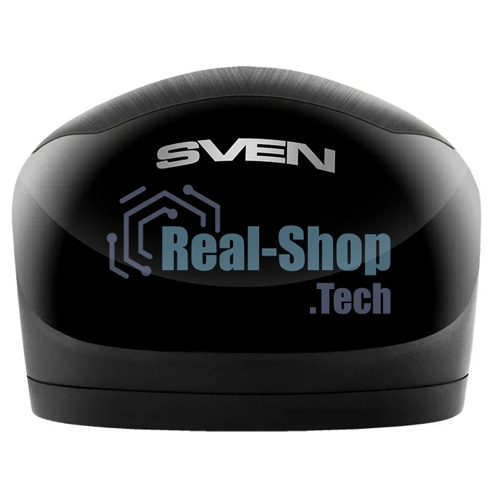 Мышь беспроводная SVEN RX-380W серый металлик, 1600 dpi, радиоканал, USB, кнопки - 4