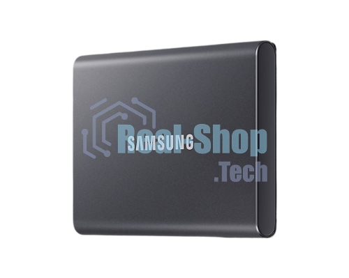 Внешний SSD Samsung T7, 2TB, USB 3.2 Gen 2 Type-C, R/W 1050/1000, титан