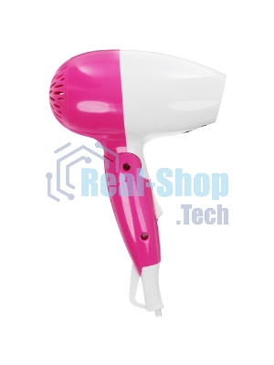 Фен Centek CT-2229 белый/розовый, 1200 Вт, компактный
