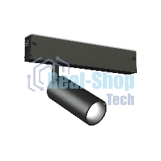 Светильник светодиодный трековый для шинопровода Magnetic Ambrella light GL1610 BK черный IP20 7W 4200K 220V 36° D35*80 (Без ПДУ)