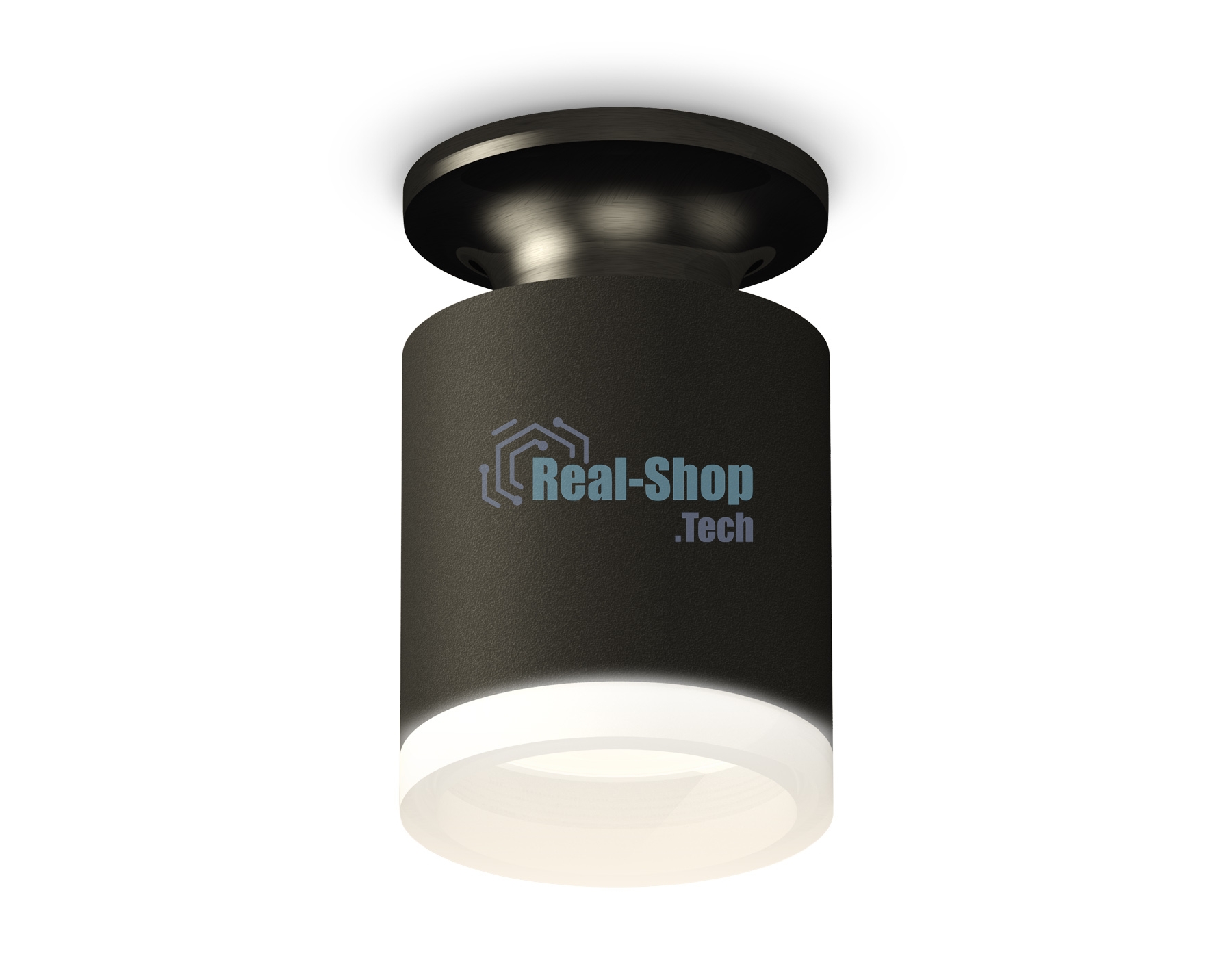 Светильник Ambrella Light XS6302110 SBK/PBK/FR черный песок/черный полированный/белый матовый MR16 GU5.3 (N6902, C6302, N6245)