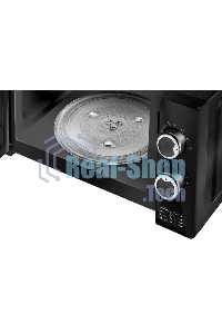 Микроволновая печь Centek CT-1570 черный, 23 л, 900 Вт, переключатели - поворотный механизм