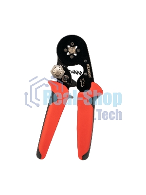 Кримпер Rexant HT 16-4 для обжима штыревых наконечников 0.08-16.0 мм² с регулятором прижимного усилия