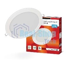 Светильник светодиодный RLP-VC 18Вт 230В 4000К 1440лм 185мм бел. (Аналог Downlight) IP40 IN HOME 4690612023373