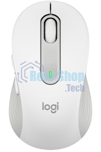 Мышь беспроводная Logitech Signature M650 белый, 4000 dpi, радиоканал, Bluetooth, USB, кнопки - 5